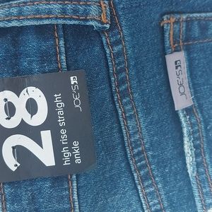 Joe's Jeans Paula style high rise straight ankle NWT